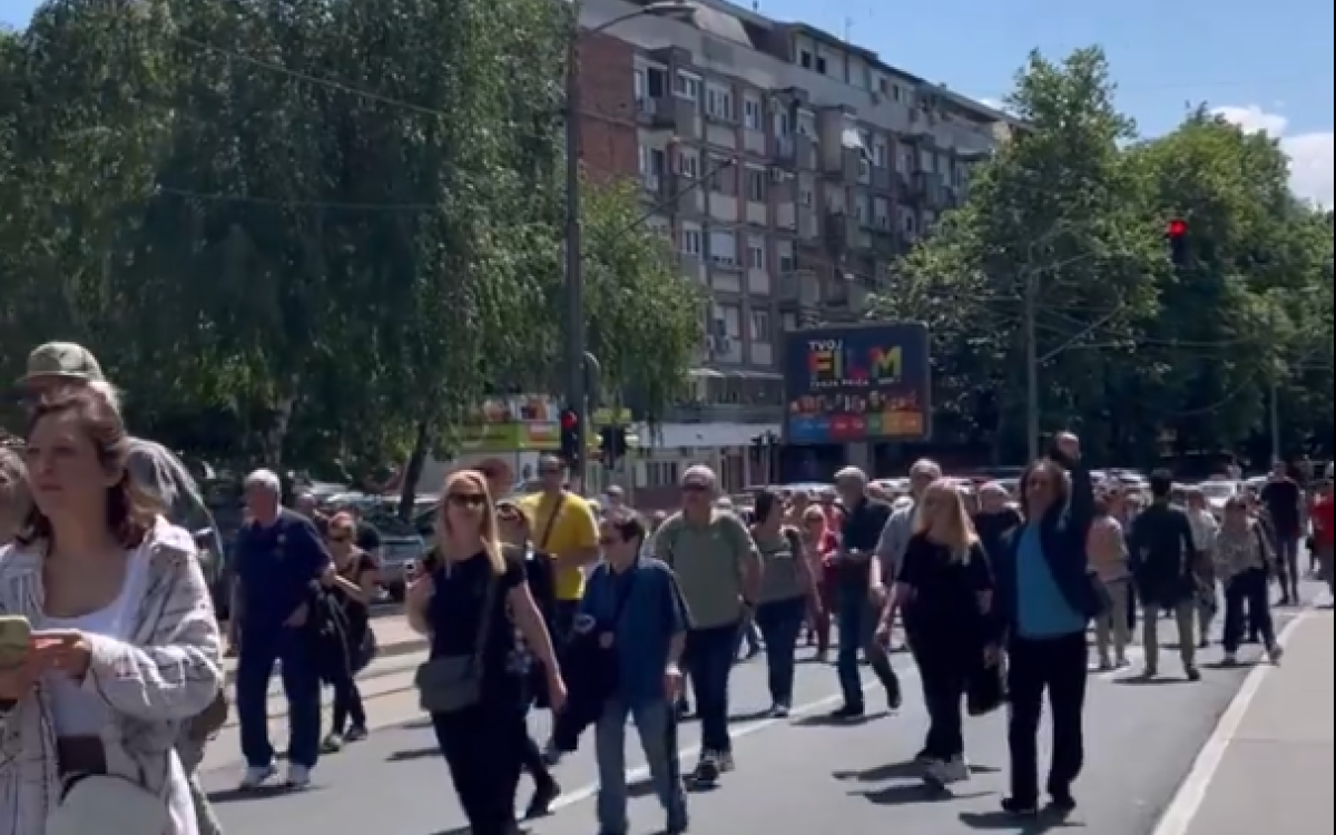 Pokret Kreni-Promeni organizovao protest na Čukarici