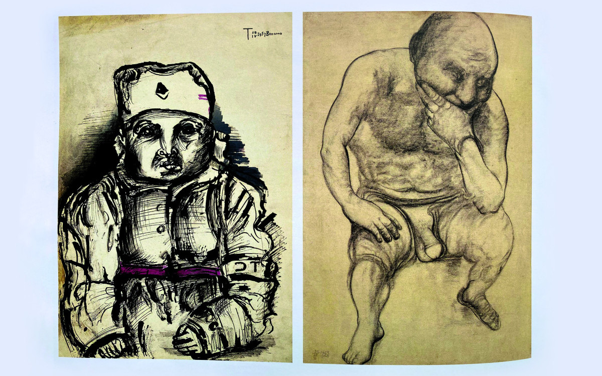 NIN na otvaranju izložbe crteža Uroša Toškovića: Čovekolika zverka koja više traži pomoć no što plaši ljude